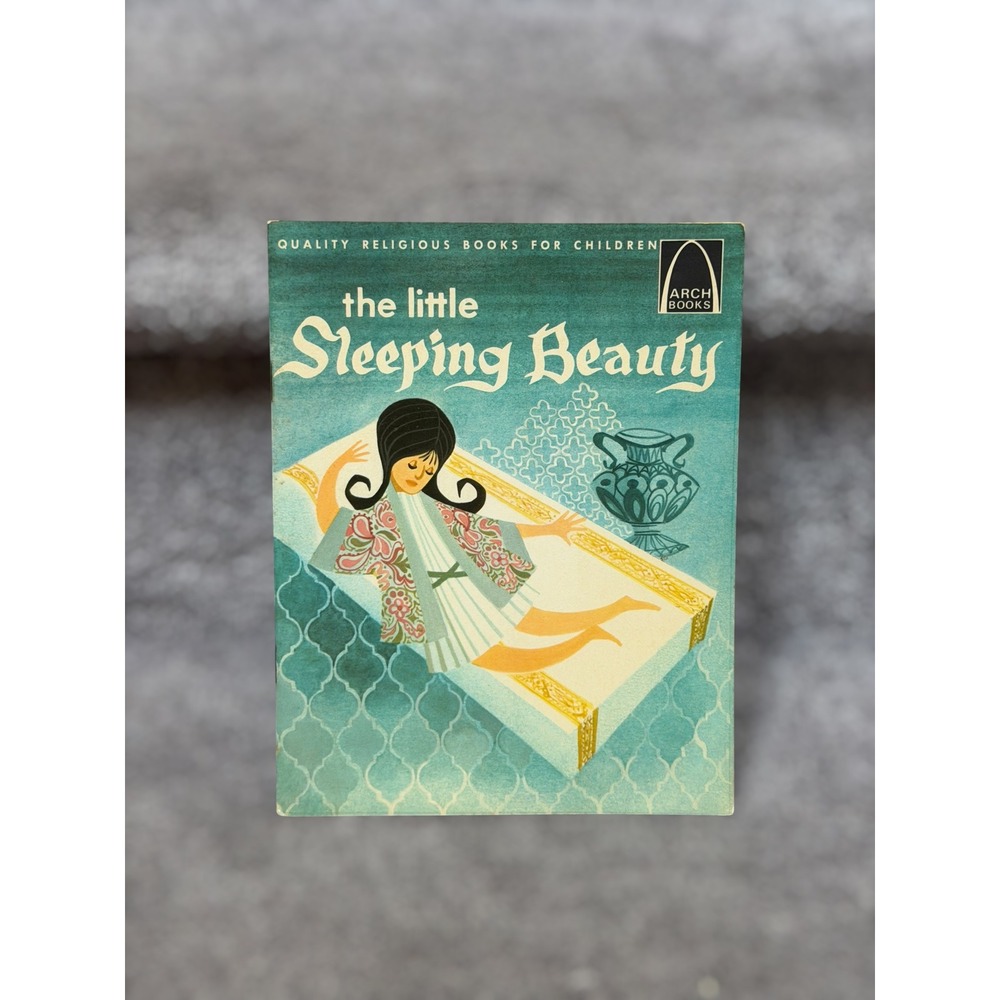 Vintage 1969 Arch Books Little Sleeping Beauty Retro Christian Children's Book